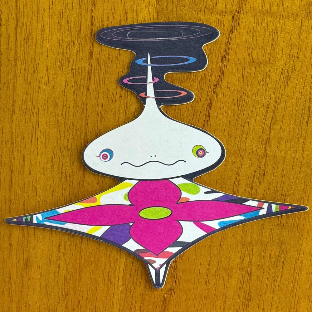 Louis Vuitton x Takashi Murakami Onion Head Hang Tag Gift Paper Bag Charm 2025